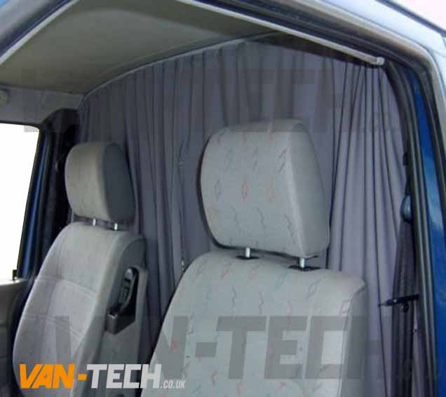 VW T6 T6.1 Van Transporter Interior Cab Divider Curtain