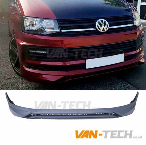 VW Transporter T6 Van Front Lower Bumper Spoiler