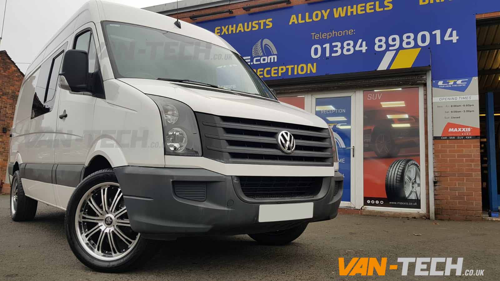 Wolfrace Vermont Alloy Wheels for VW Crafter Van