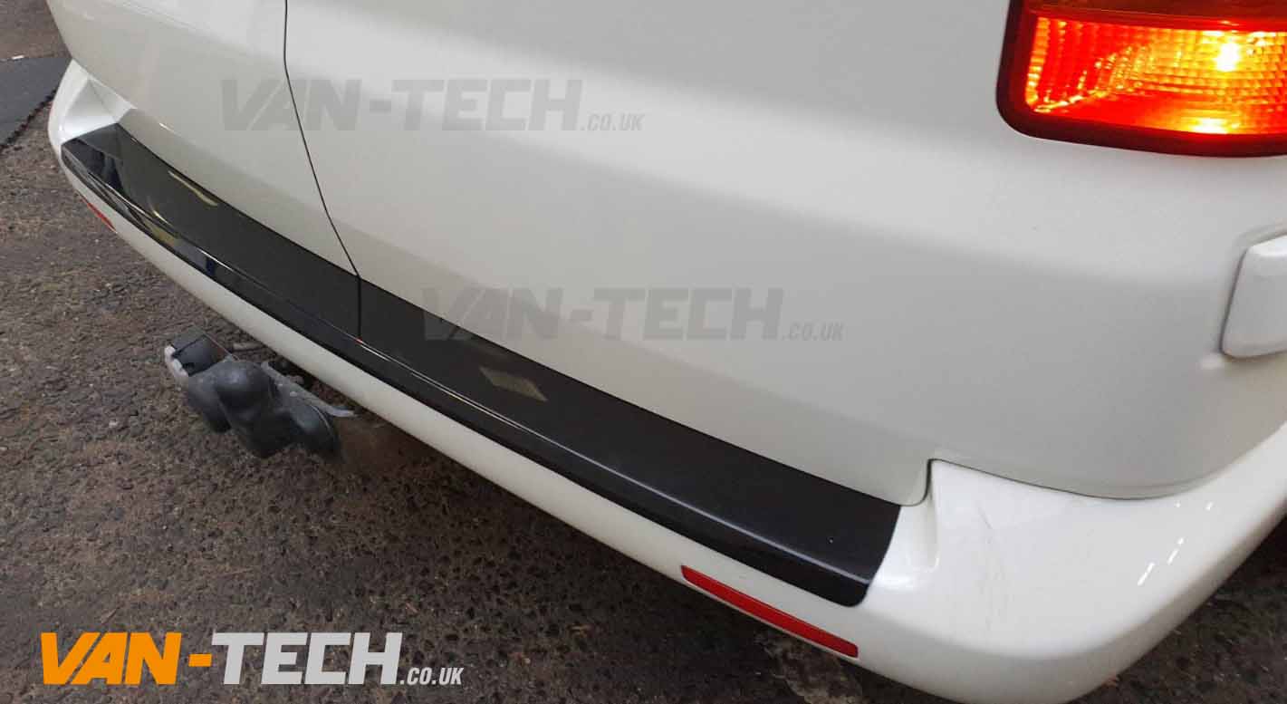 VW Transporter t5 t5.1 and rear bumper protector black (3) VanTech