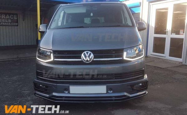 VW Transporter T6 Accessories Sportline Bumper and Splitter