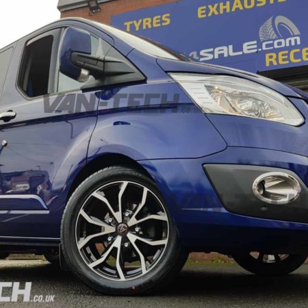 Ford Transit Custom Accessories Side Bars and Alloy Wheels