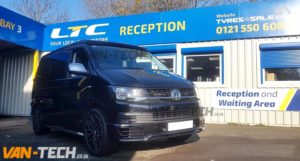 VW Transporter T6 Accessories Sportline Bumper and DRL Lights