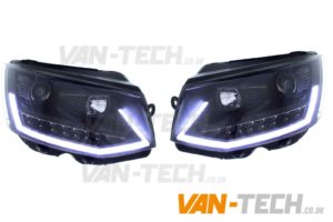 IN STOCK NOW VW Transporter T6 LED DRL Light Bar Headlights