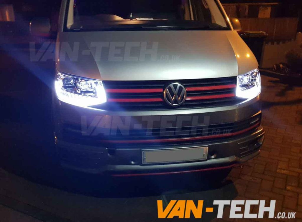 VW Transporter T6 LED DRL Light Bar Headlights