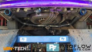 VW Transporter T5 Custom Stainless Steel Exhaust Dual Exit