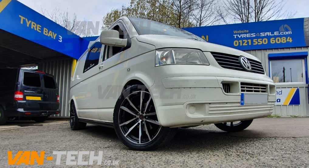 VW T5 Accessories Alloy Wheels, Lowering Kit and Side Bars