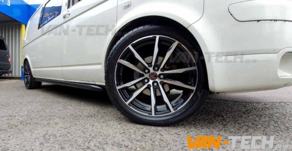 VW T5 Accessories Alloy Wheels, Lowering Kit and Side Bars