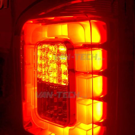 VW T5.1 T6 LED Smoked Barn Door Replacement Rear Lights