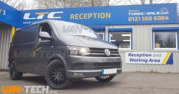 VW Transporter T6 fitted with Calibre Altus Alloy Wheels