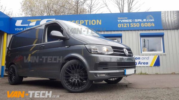 VW Transporter T6 fitted with Calibre Altus Alloy Wheels