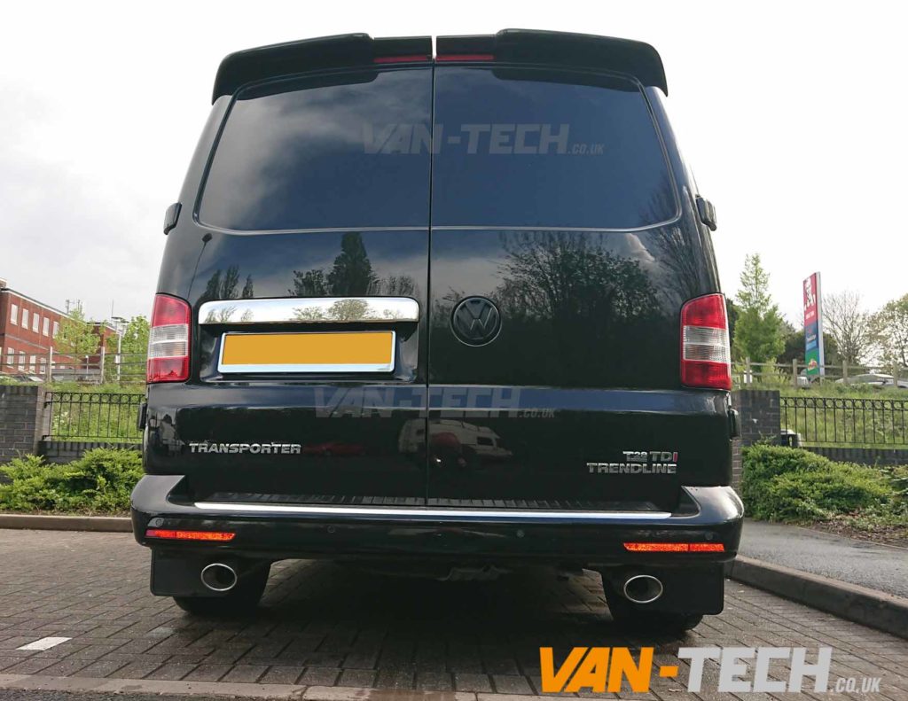 Transporter Rear Spoiler VW Transporter T5 T5.1 Rear Barn Door Spoiler Primer
