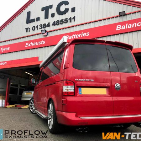 Proflow Custom Built VW T5 Exhaust