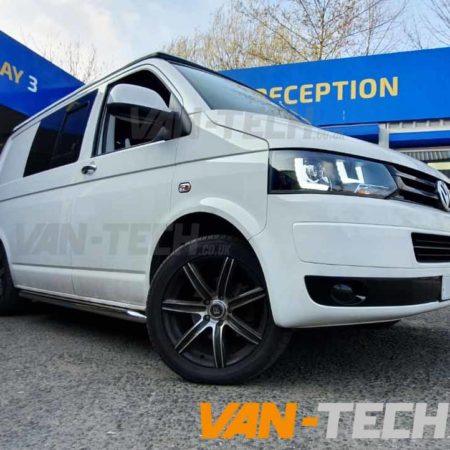 VW Transporter T5.1 Sportline Side Bars and Lightbar Headlights