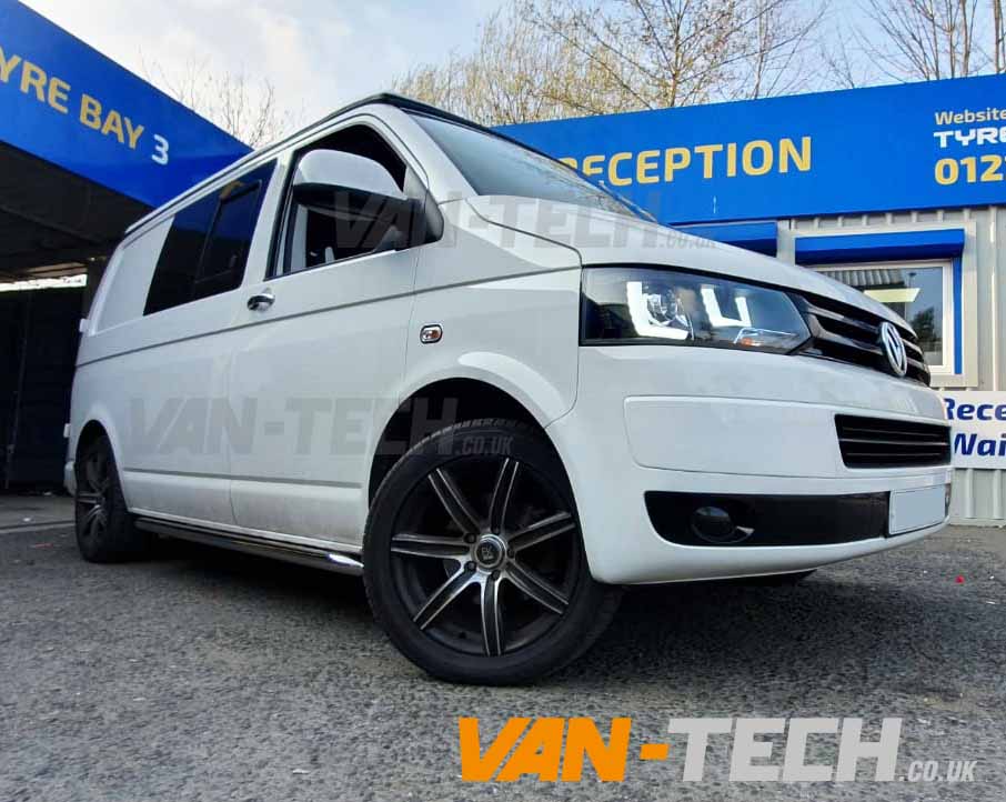 VW Transporter T5.1 Sportline Side Bars and Lightbar Headlights