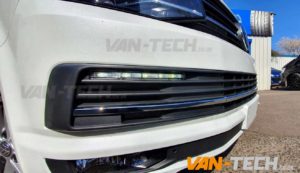 VW T6 DRL's Side Bars Wind Deflectors and Bumper Trim