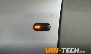 VW T5 T5.1 Transporter Black Smoked Dynamic Side Repeaters
