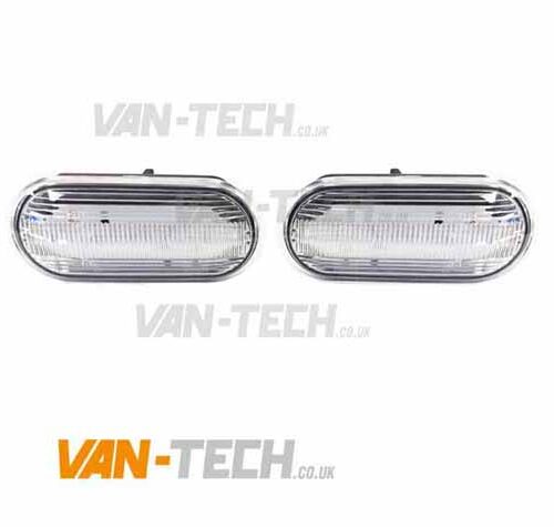 VW T5 T5.1 Transporter Clear Dynamic Side Repeaters