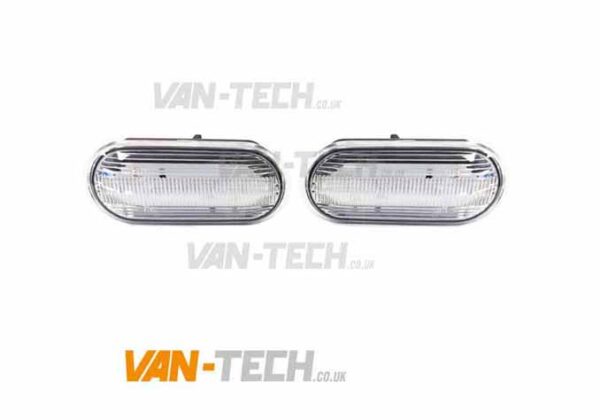 VW T5 T5.1 Transporter Clear Dynamic Side Repeaters