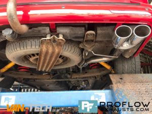 Custom Stainless Steel Exhaust for VW Transporter T5