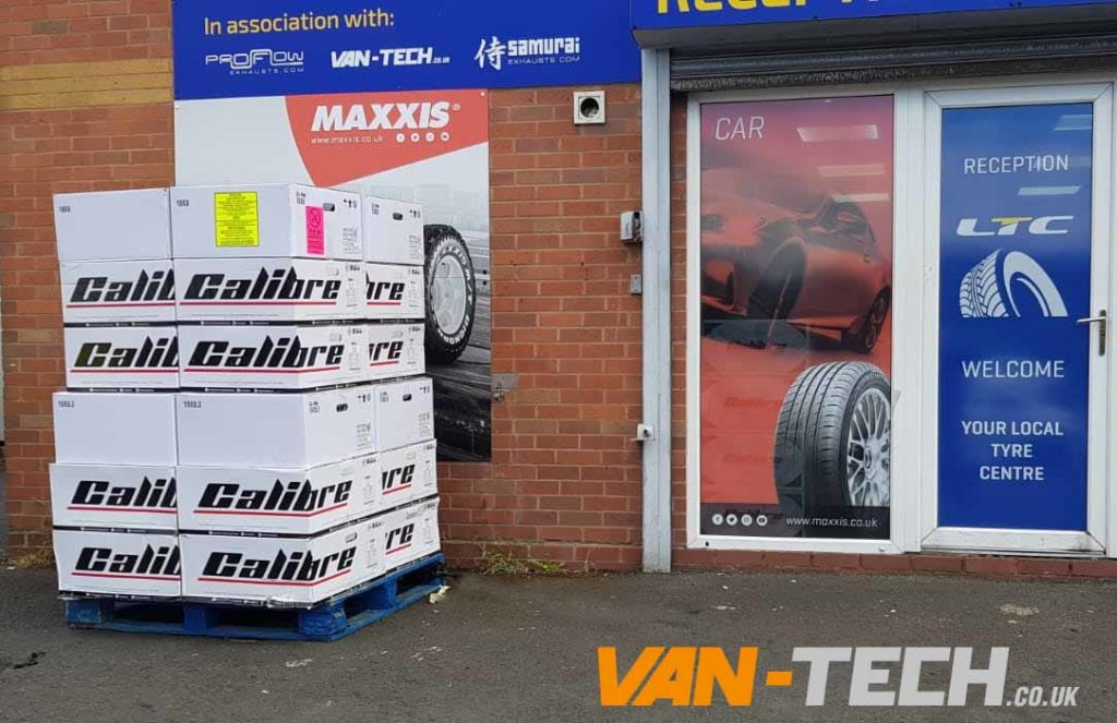 New delivery of VW Transporter Calibre Alloy Wheels