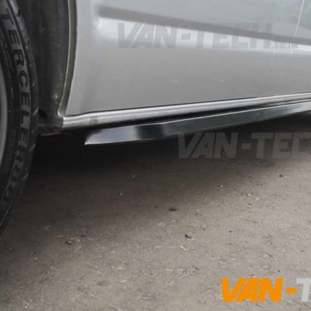 VW T5 T5.1 T6 Sportline Black Side Bars Angular Style