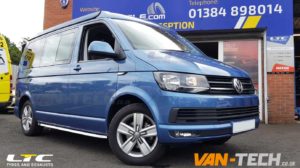 VW Transporter T6 Accessories Side Bars and Alloy Wheels