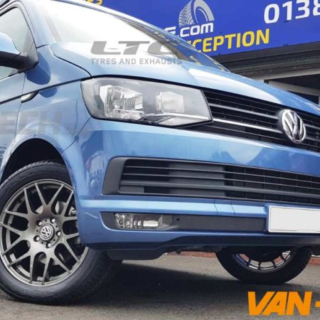 VW Transporter T6 Accessories Side Bars and Alloy Wheels