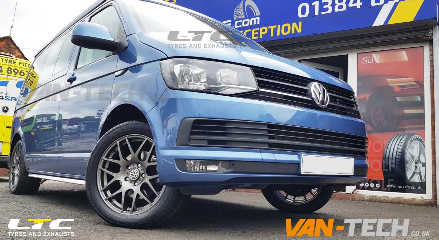 VW Transporter T6 Accessories Side Bars and Alloy Wheels