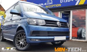 VW Transporter T6 Accessories Side Bars and Alloy Wheels