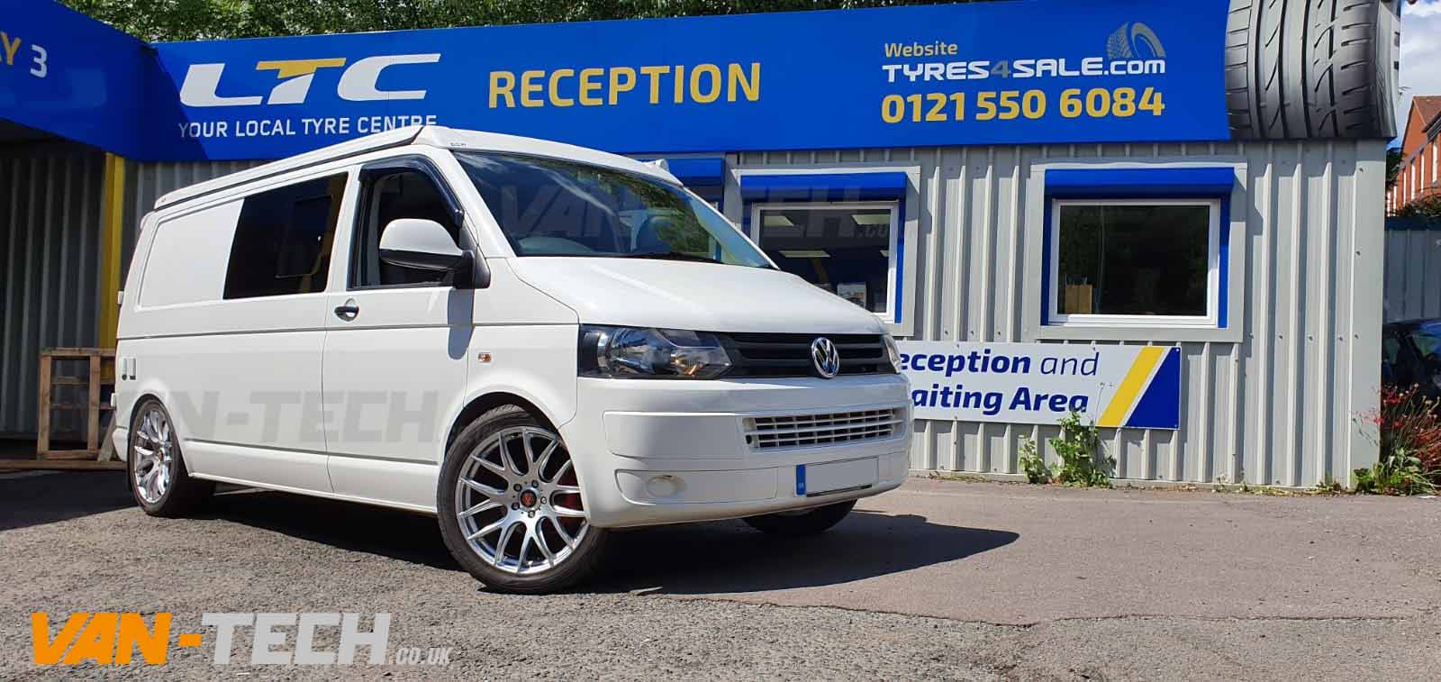 H&R 50MM Lowering Springs VW Transporter T5 supplied and fitted