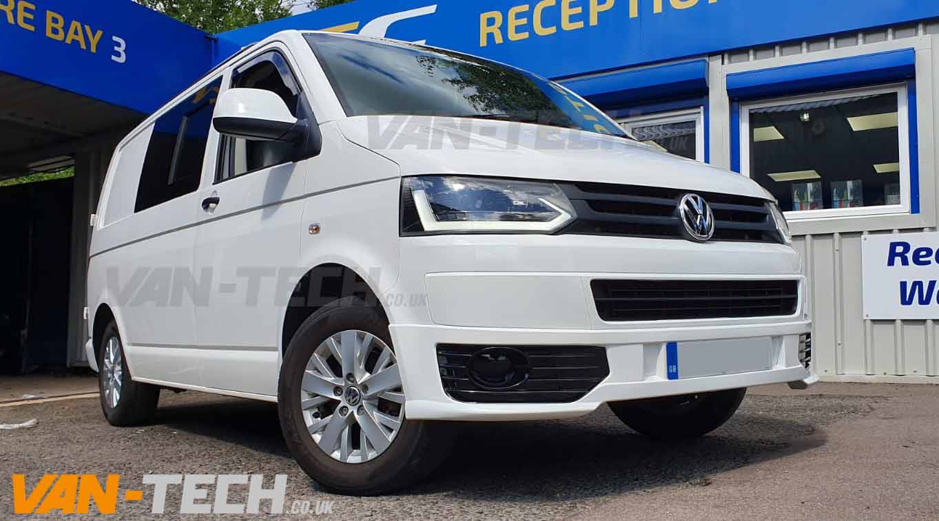 VW Transporter T5.1 Light Bar Headlights Dynamic Indicators 2010-2015