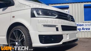 VW Transporter T5.1 Front End Upgrade parts supplied painted and fitted