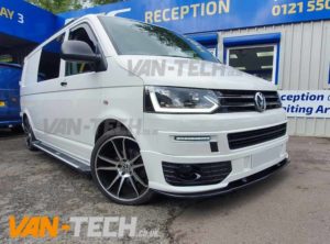 VW Transporter T5.1 Front End Upgrade parts supplied painted and fitted