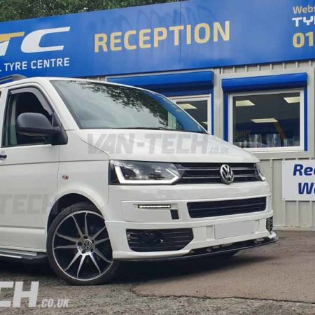 VW Transporter T5.1 Front End Upgrade parts supplied painted and fitted