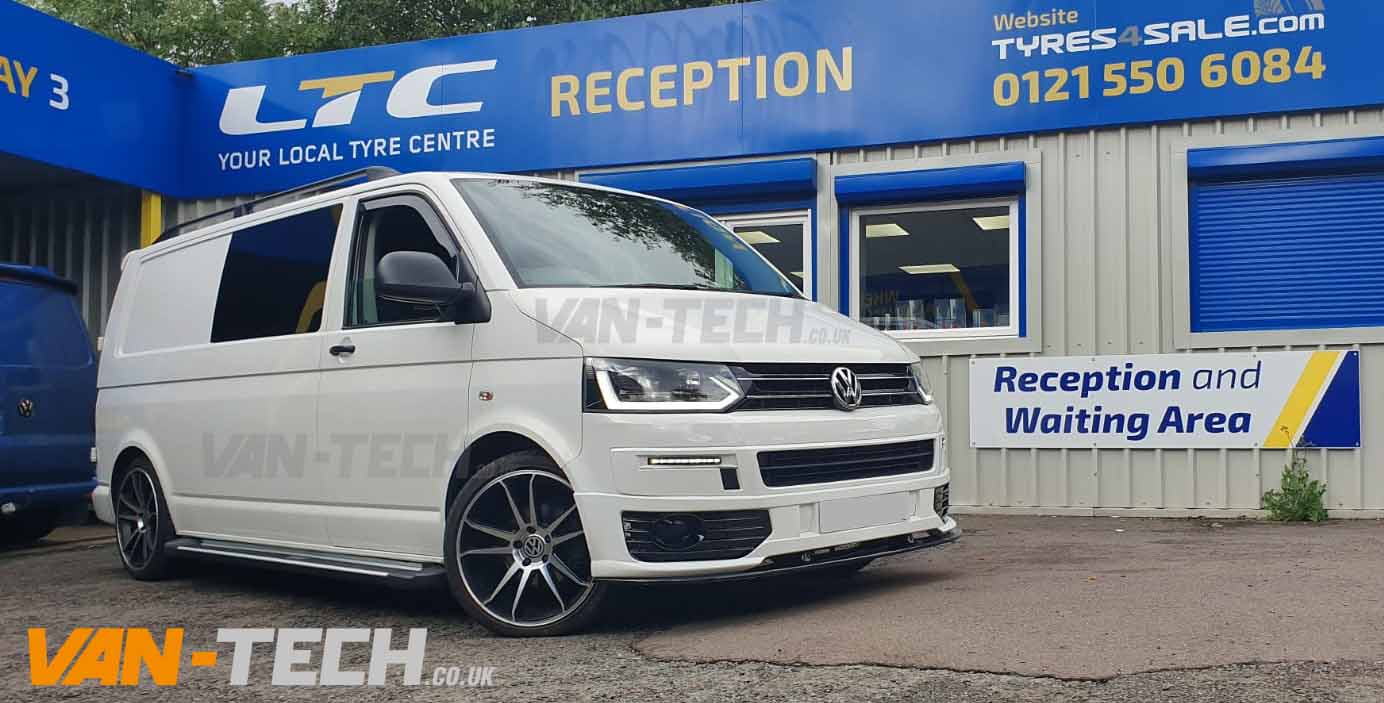 VW Transporter T5.1 Front End Upgrade parts supplied painted and fitted