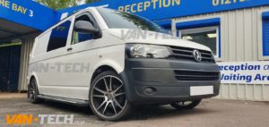 VW Transporter T5.1 Front End Upgrade parts supplied painted and fitted