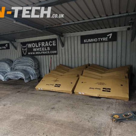 T5.1 VW Transporter Parts Delivery at Van-tech Bumper and Bonnets