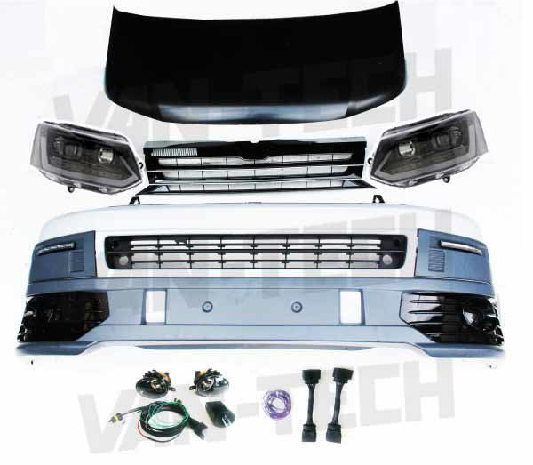 VW T5 to T5.1 Transporter Front End Conversion