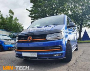 VW Transporter T6 Parts Bonnet Deflector and Daytime Running Lights