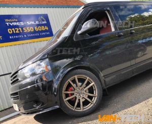 VW T5 T5.1 T6 Wolfrace Dortmund 20″ Alloy Wheels Bronze