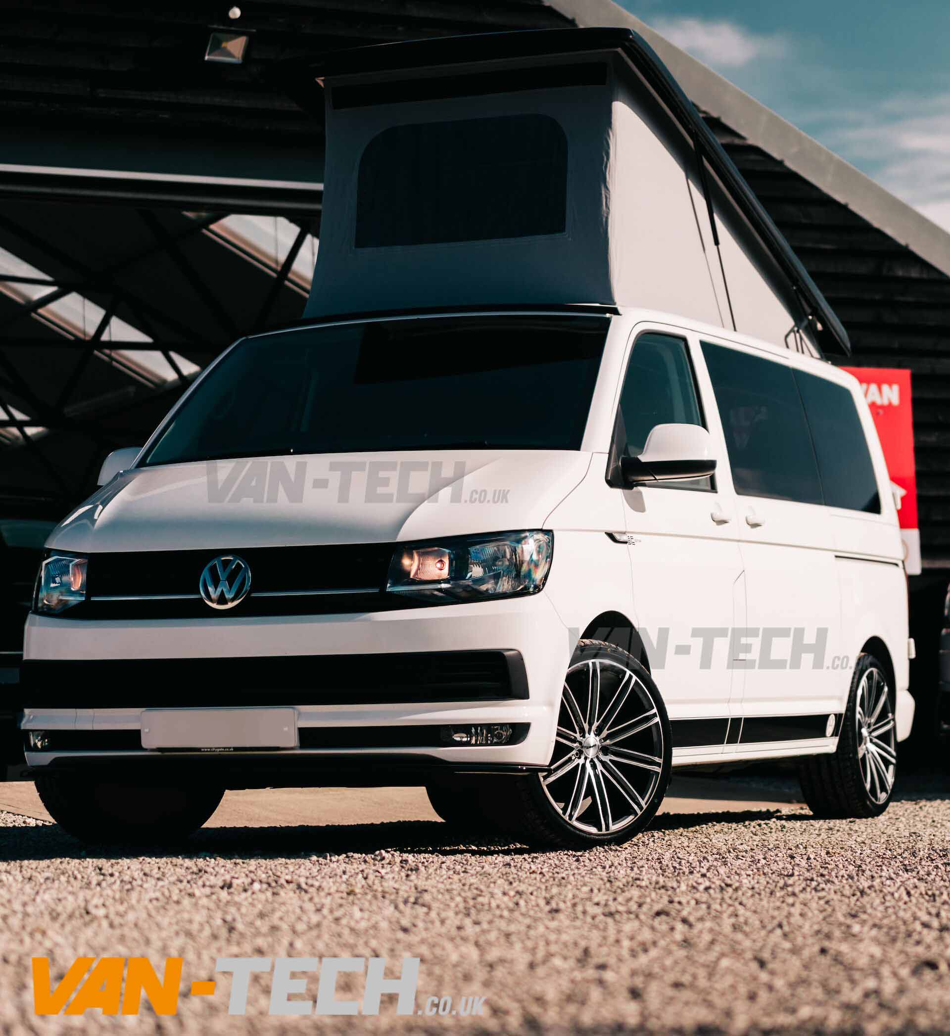 VW T5 T5.1 T6 Calibre CC-I 20″ Alloy Wheels Gun Metal