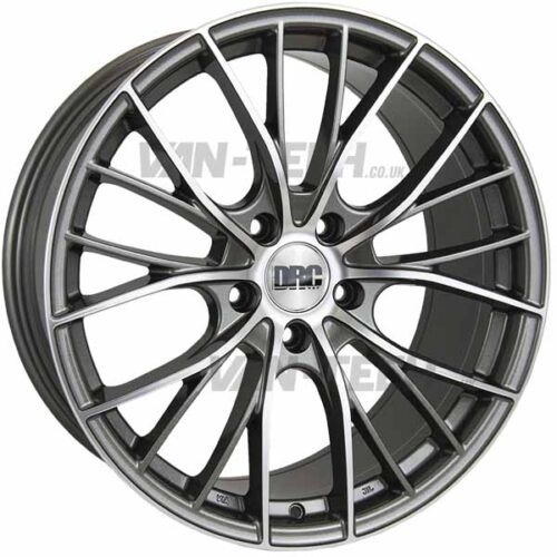 VW T5 T5.1 T6 DRC DMM Alloy Wheels 19″ Gun Metal / Polished