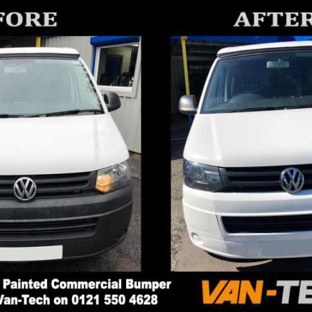 VW Transporter T5 Commercial Bumper Replacement