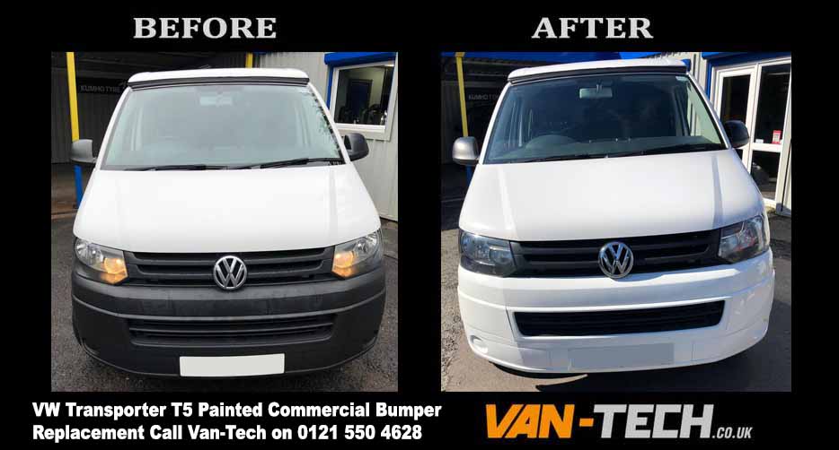 VW Transporter T5 Commercial Bumper Replacement