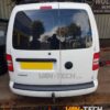 VW Caddy Rear Bumper protector Black