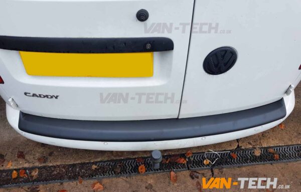 VW Caddy Rear Bumper protector Black