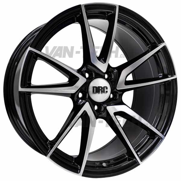 VW T5 T5.1 T6 DRC DLA Alloy Wheels 19″ Black / Polished