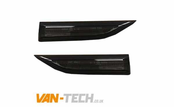 VW T6 Dynamic Side Repeater Smoked fits models 2015 - onwards