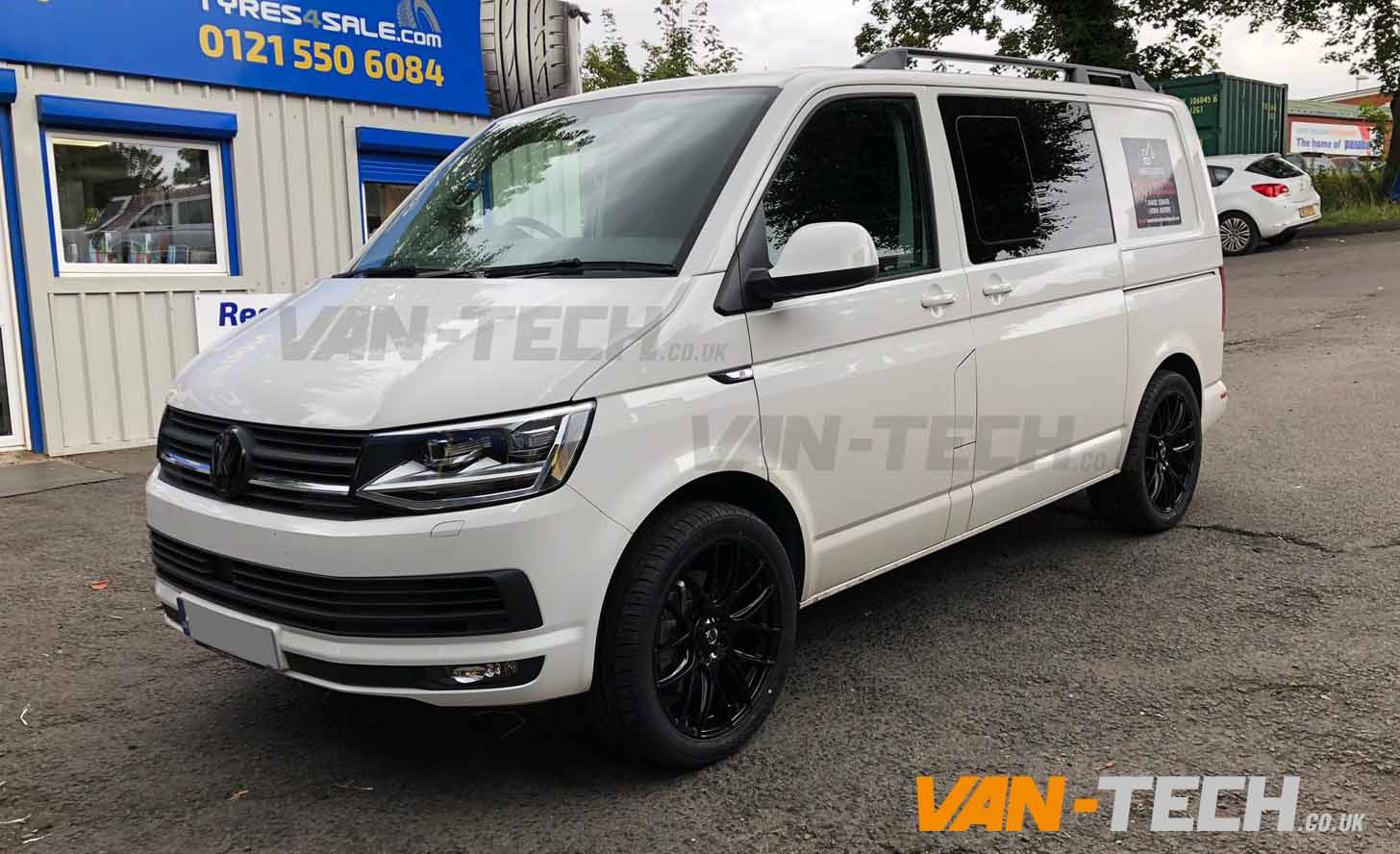 VW Transporter T6 Alloy Weels Axe CS – Lite 20″ Gloss Black